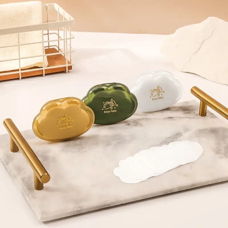 Set Of 50 Mini Paper Soap, Disposable Hand Paper Soap, Travel Soap Paper Sheet, Scented Slice Sheets, Pocket Soaps for Hand Wash Set Of 50 Mini Paper Soap, Disposable Hand Paper Soap, Travel Soap Paper Sheet, Scented Slice Sheets, Pocket Soaps for Hand Wash